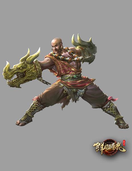 《群雄逐鹿》祝融李严新原画曝光