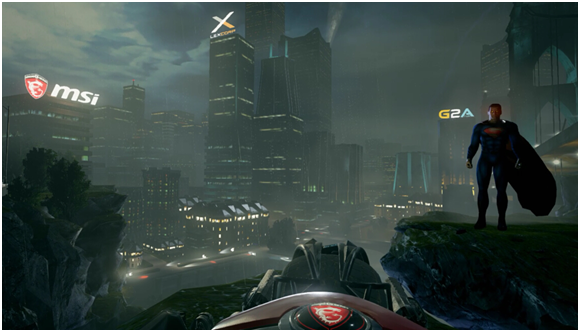 《蝙蝠侠大战超人》VR虚拟现实电影跨界宣传