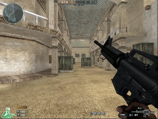 《穿越火线》主流枪械弹道测试(M4系列)