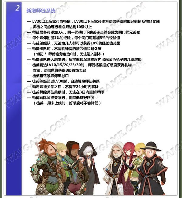 师徒系统