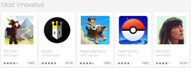 谷歌评北美区2016年度最佳游戏：《皇室战争》当选