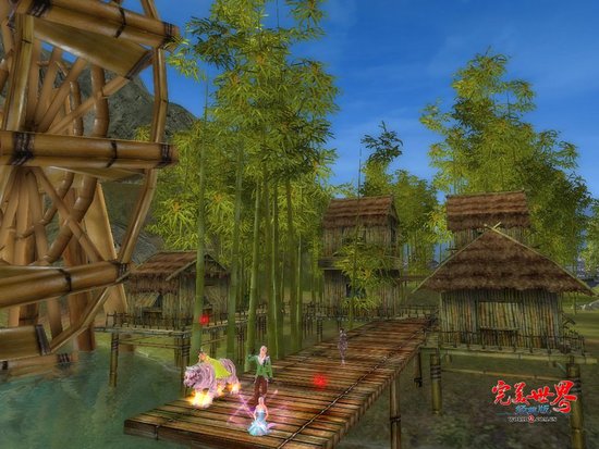 美景如画完美世界经典版春游风光图赏