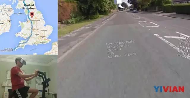 玩家在VR中骑行穿越英国:全程1400公里,预计50天到达
