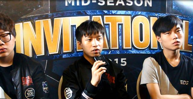 腾讯网独家采访:EDG放豪言 3比1轻松拿下SK