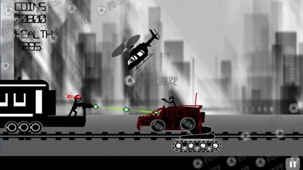 《火柴人列车射击》评测:疯狂射射射