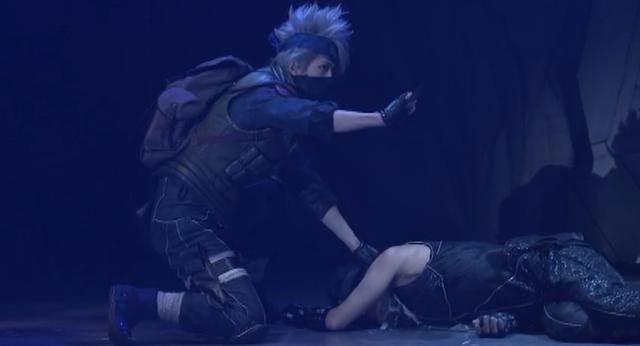 《火影忍者》舞台剧视频 鸣人佐助终结谷之战