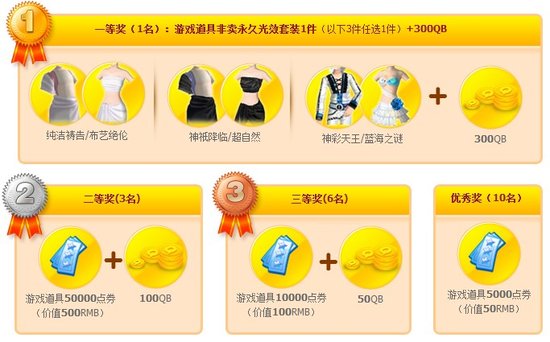 自己的故事 QQ炫舞小说与动漫大征集