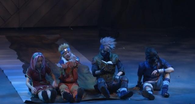 《火影忍者》舞台剧视频 鸣人佐助终结谷之战