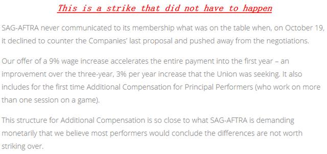 sagaftravideogames贴出的公告（包括提升公司薪酬）