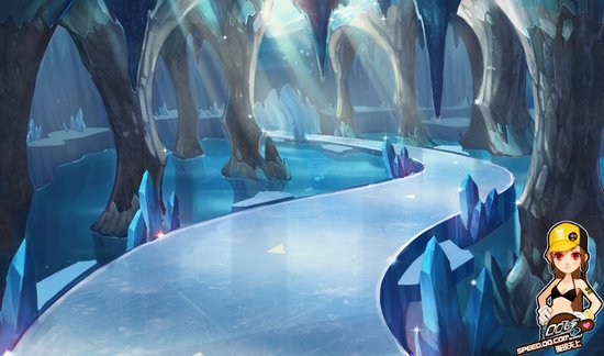 玄灵峡谷赛道《QQ飞车》避暑乐园