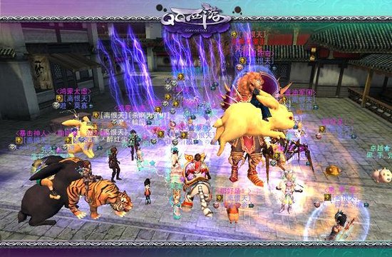 拉帮结派《QQ西游》打造3D极乐新世界