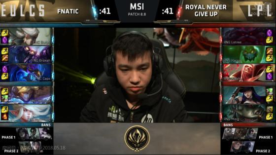 RNG兵不血刃3-0击败FNC RNG挺进决赛!