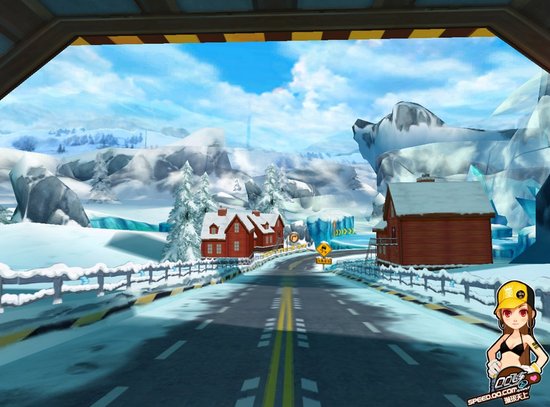 玄灵峡谷赛道《QQ飞车》避暑乐园