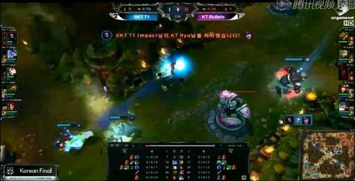 [战报] S3韩国区 SKT1 vs KTB 4 取得最后门票