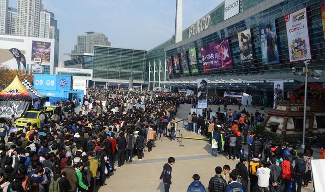 扎堆参展G-STAR的背后:中韩游戏市场地位逆转