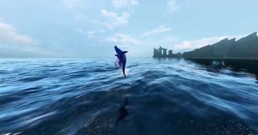 新坐骑海豚公开 上古世纪韩服新视频曝光