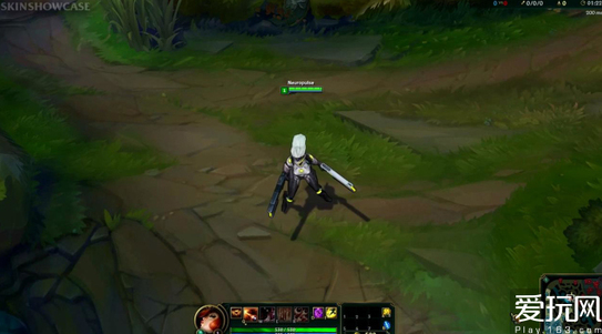 外服大神自制LOL源计划女枪皮肤 独一无二特