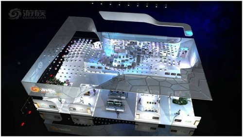 cj公布展位特效图 游族现超视觉盛宴