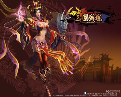 《三国战魂ol》女谋士介绍 妩媚妖娆(图)