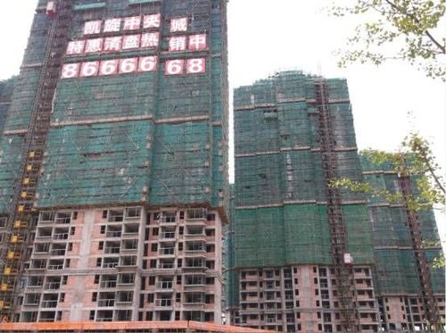 凯旋中央城仅剩3套复式楼中央城北区9月项目