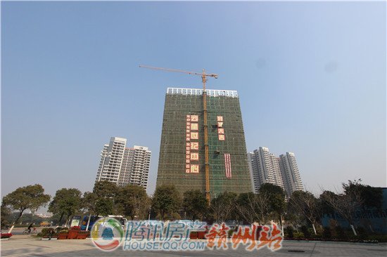 中央星城北苑6#楼封顶 写字楼锋芒初现_频道-