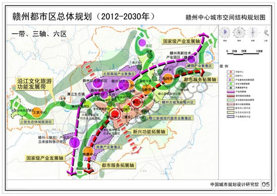 规划建设以文教新区,三江文化创新组团