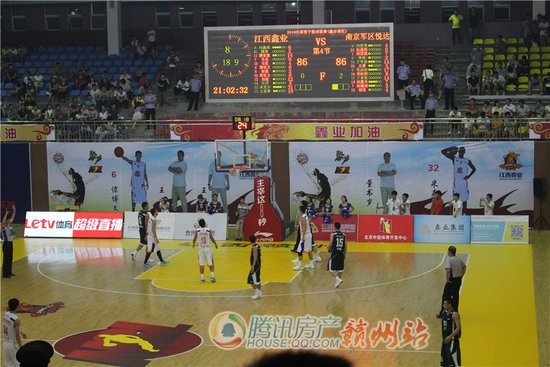 2014全国男子篮球联赛揭开战幕 江西鑫业1分