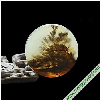 黄龙玉中水草花形状、颜色、质地及选购方法