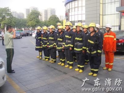 广州花都开展酒店火灾消防安全演练