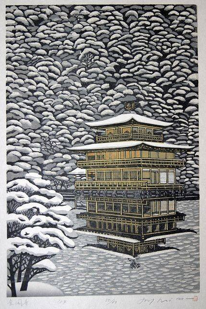 日本艺术家ray morimura的木刻版画