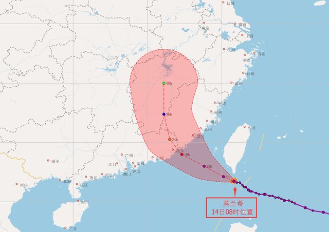 超强台风莫兰蒂明日将登陆惠来到福建晋江沿