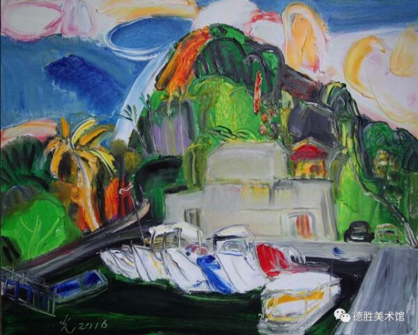 “意象之魅·程晓光油画展”在德胜美术馆盛大开幕