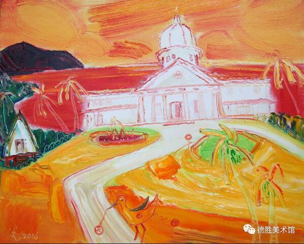 “意象之魅·程晓光油画展”在德胜美术馆盛大开幕