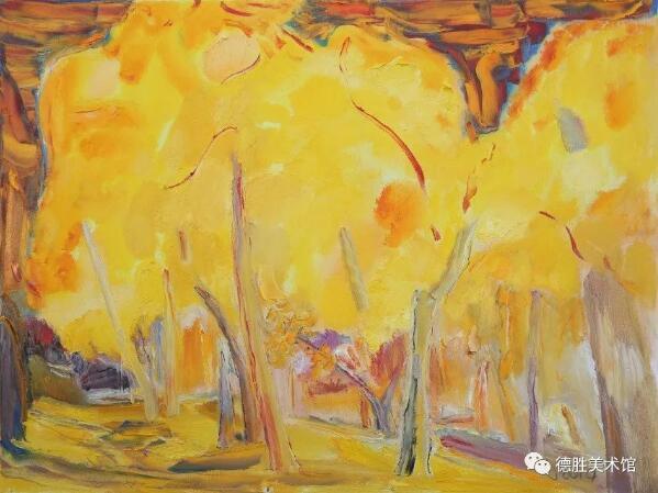 “意象之魅·程晓光油画展”在德胜美术馆盛大开幕