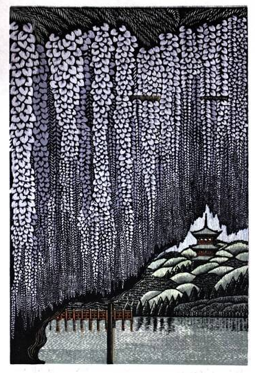 日本艺术家Ray Morimura的木刻版画