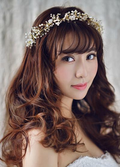 <em>韩式空气刘海新娘发型</em> 你能hold住吗?_大粤网