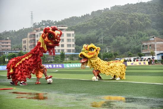 广东足球超级联赛广州高校组昨开幕 系国内首