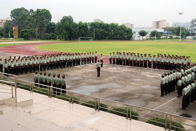 广东边防总队回炉再训部队院校毕业学员