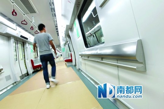 广州地铁六号线12月底开通 部分列车拆座迎客