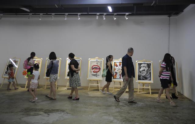 中山控烟漫画展落幕 逾4万人次参观_大粤网_腾讯网