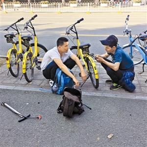 福田有自行車店變共享單車專修店 摩拜小哥每日至少找30輛壞車