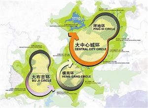 在龙岗一河两岸体验客家风情