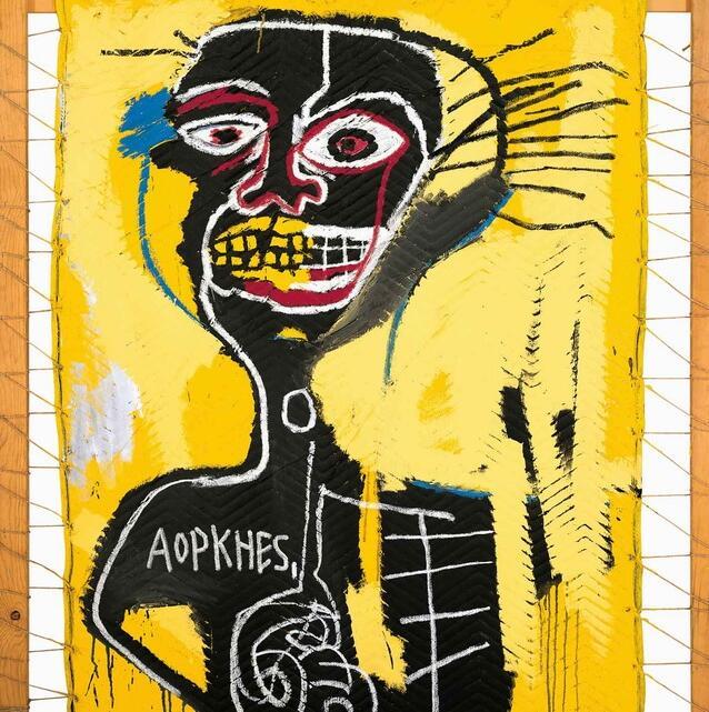 美国当代黑人艺术家 jean michel basquiat 作品赏析