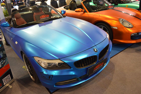 广州车展看点 专业贴膜改色方案推荐