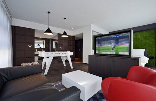 这间酒店的主题套房风格各异