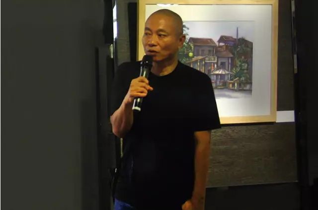 龙虎师生水彩作品展在东莞泰库举办