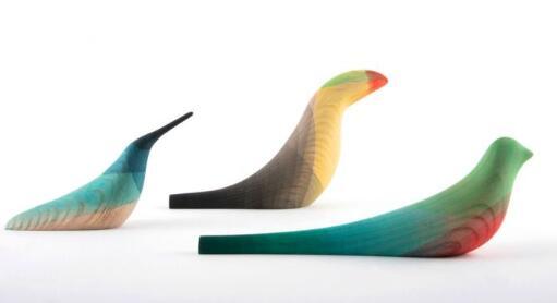 优雅的水彩木鸟_大粤网_腾讯网