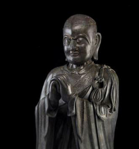 摩柯迦叶站像
