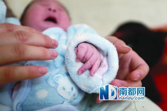 父亲把病婴送广州婴儿岛被拒 双膝跪地痛哭 父亲把病婴送广州婴儿岛被拒 双膝跪地痛哭