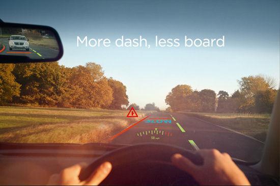 下一代汽车导航:激光把地图打到挡风玻璃上